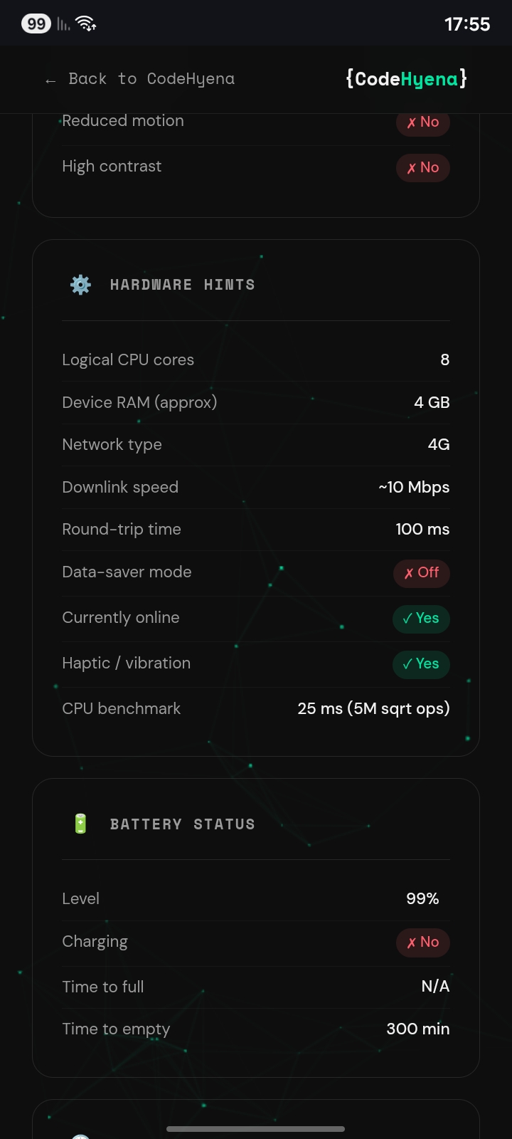 What's My Intel hardware